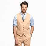 Suit vest in Irish linen   irish linen Ludlow suiting   Mens suiting 