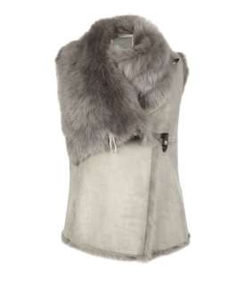 Caradon Gilet, Women, Sheepskin, AllSaints Spitalfields