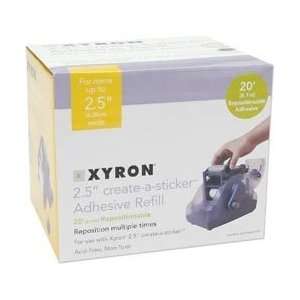  Xyron 250 Refill Cartridge 2 1/2X20 Repositionable 