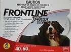 Merial Frontline Plus for Extra Large Dogs 89   132 lbs or 40   60 kg 