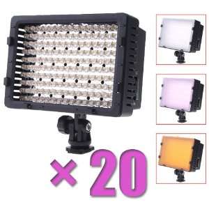   20×CN 160 LED Camera Video Camcorder Hot Shoe Lamp Light Electronics