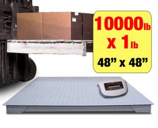   lb 48 x 48 Floor Scale / Pallet Scale w/ Indicator Free Ship  