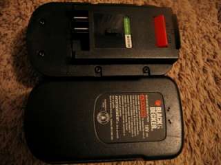  Black and & Decker 18V Battery Model #244760 00 One   Slide Charger 