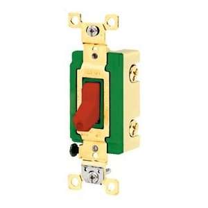 Bryant 3002plr120 Industrial Grade Toggle Switch, 30a, 120v Ac, Double 