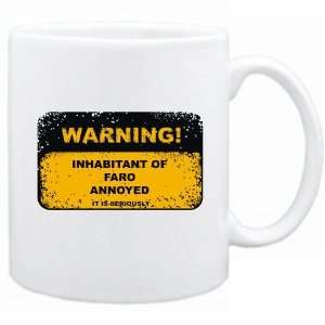  New  Warning  Inhabitant Of Faro Annoyed  Portugal Mug 