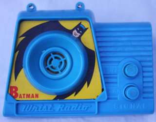 1966 RARE Vintage Remco BATMAN Toy WRIST RADIOS MIB Mint in Original 