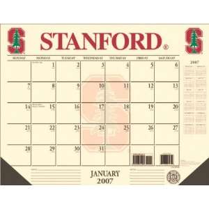 Stanford Cardinal 22x17 Desk Calendar 2007  Sports 