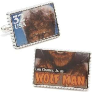  Wolfman Stamp Cufflinks 