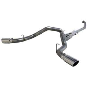 MBRP S6128409 T409 Stainless Steel Turbo Back Single Side Exit Exhaust 