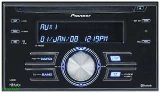 NEW PIONEER FH P8000BT CD/ Double DIN Receiver BLUETOOTH USB iPod 