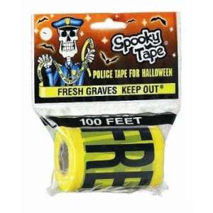 Spooky Tape; FRESH GRAVES KEEP OUT Case Pack 12 