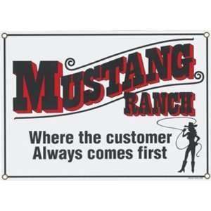  Ande Rooney Mustang Ranch Sign