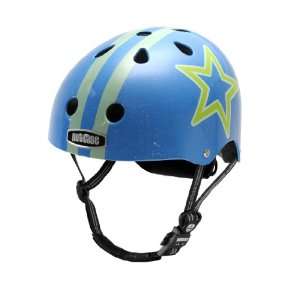  Nutcase Blue Star Glitter Bike Helmet
