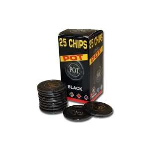  Modiano European Style POT Poker Chip Markers   Box of 25 
