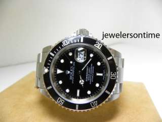 2005 Rolex Stainless Steel Submariner Date. ref# 16610 Mint condition 