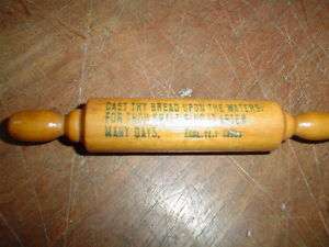 CHILDS WOOD ROLLING PIN  