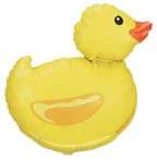 BABY SHOWER RUBBER DUCKY party supplies UNISEX BALLOONS  