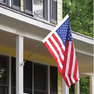  2.5 X 4 US American Flag with Pole Sleeve Banner Style 