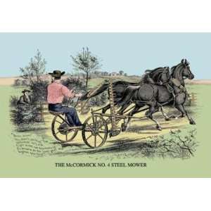  Exclusive By Buyenlarge The McCormick No. 4 Steel Mower 