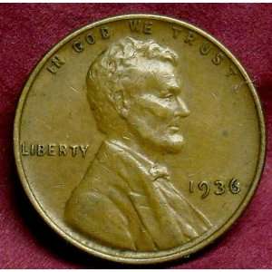  1936 Wheat Penny (Coin) 