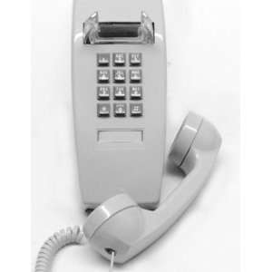   Vintage Style ITT 2554 White Push Button Wall Telephone Electronics