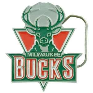 Milwaukee Bucks Pewter Team Logo Belt Buckle