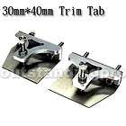 48x58mm Water Stabilizer Boat Trim Tab for RC Boat ship