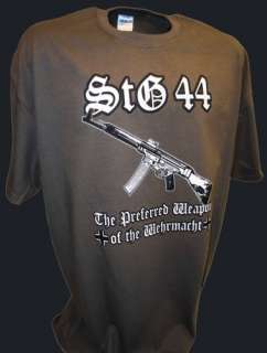   Sturmgewehr StG 44 Rifle Mg42 German Army WWii Gun Mag T Shirt  