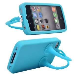   /Gampsocleis Inflata Uv Silicone Case for iPhone 4S/iPhone 4 (Blue