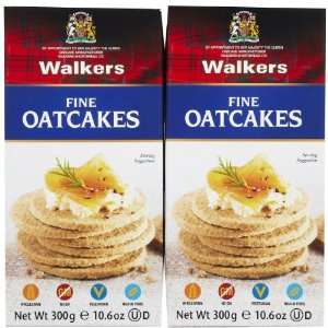 Walkers Fine Oatcake Crackers, 10.6 oz Grocery & Gourmet Food