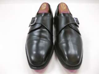 Allen Edmonds BOSTON Black Monk Strap Dress Shoes Loafer 8 D Medium $ 
