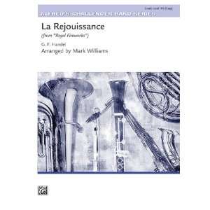 La Rejouissance from Royal Fireworks Music Conductor Score 