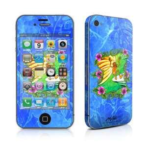 Fade Away Design Protective Skin Decal Sticker for Apple iPhone 4 / 4S 