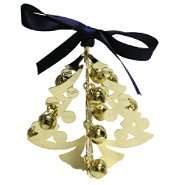 Gloria Duchin® Goldtone Dimensional Tree Ornament 