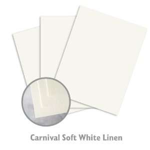    Carnival Linen Soft White Paper   500/Ream