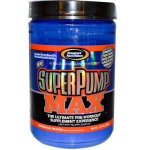  Gaspari  Super Pump Max, Orange, 1.4lbs Health & Personal 