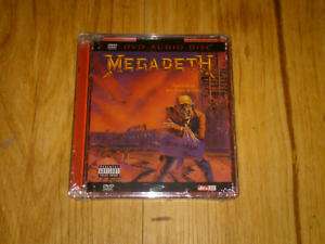 Megadeth 5.1 Surround Sound DVD Audio Brand New Sealed  