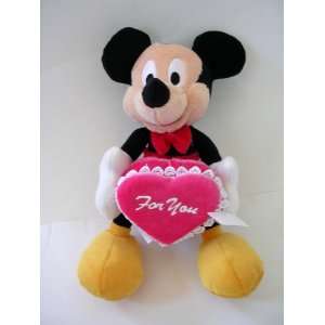   Mickey Mouse Plush & Hear Shape gift Box  For you Toys & Games