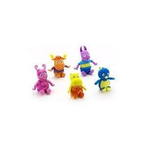  Backyardigans Mini Plush Characters Set of 5 Toys & Games
