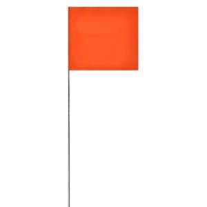 Presco 2315 Safety Flag, 3 Overall Length, 2 Overall Width, Orange 