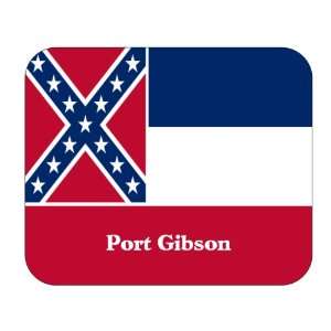   State Flag   Port Gibson, Mississippi (MS) Mouse Pad 