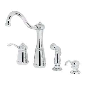  Price Pfister GT26 4N Kitchen Faucet with Sidespray 