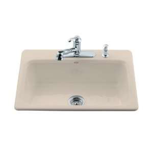   Kitchen Sink With 4 Hole Faucet Drilling K 5832 4 55