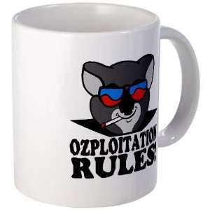 Ozploitation Rules Logo Cool Mug by  Kitchen 
