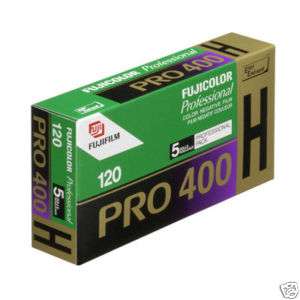Fujifilm Fuji Pro 400H 120 Color Negative Film 5 Pack  