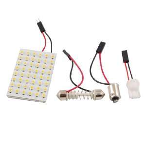  Amico Warm White 48 LED Panel 3528 SMD Dome Light Lamp 
