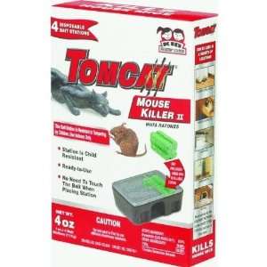  Tomcat Mouse And Rat Bait Station (4 PACK) Patio, Lawn 