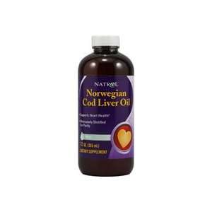  Natrol Cod Liver Oil, Mint 12 OZ