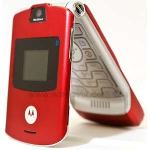  Motorola V3 RAZR UNLOCKED RED PHONE   WORLDWIDE Cell 