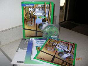   Science grade 7 textbook and workbooks bundle 0078693896  